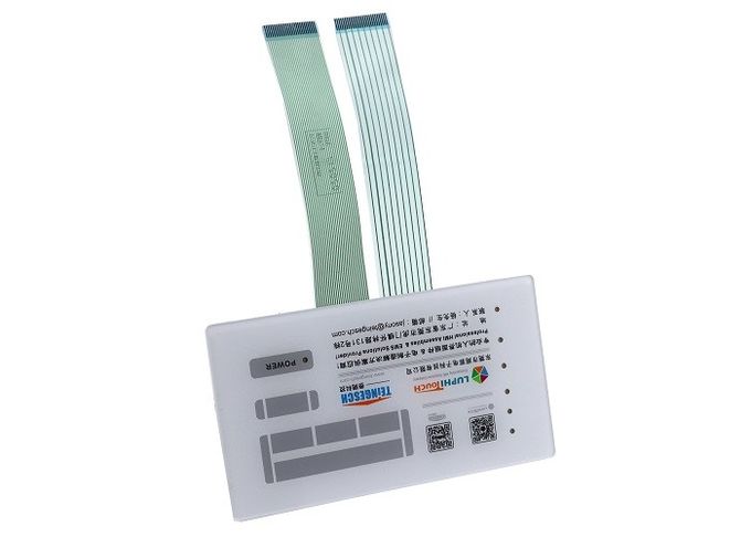 Capacitive PMMA Membrane Switches IP67 Waterproof With Backlighting 0