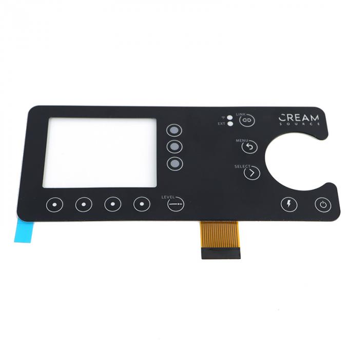 Scales Tactile Backlighting Membrane Switches 2.0mm PMMA Overlay 1