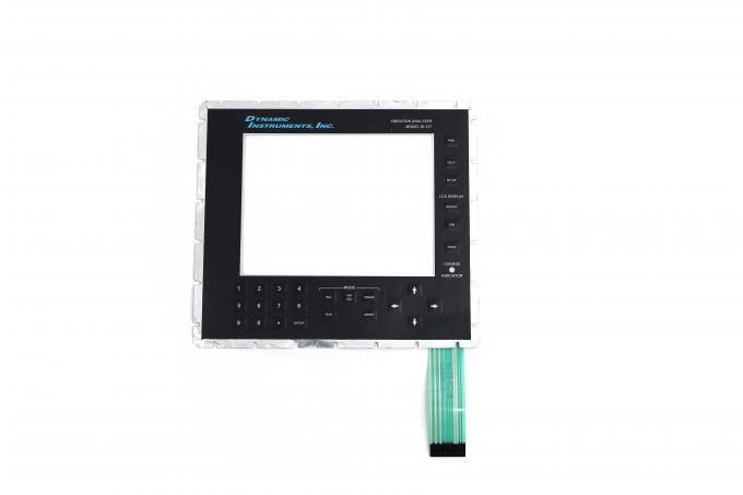 Anti-Glare Acrylic Front Panel tactile membrane keyboard with LCD window 0