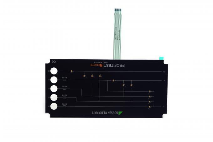 LED Tactile Membrane Switches For Electric Measuring Instrument 0