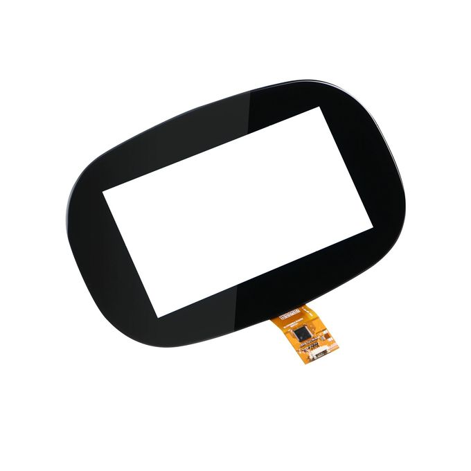 Industrial Transparent Touchscreen Panels , Touch Display Module With Electrical Circuit 0