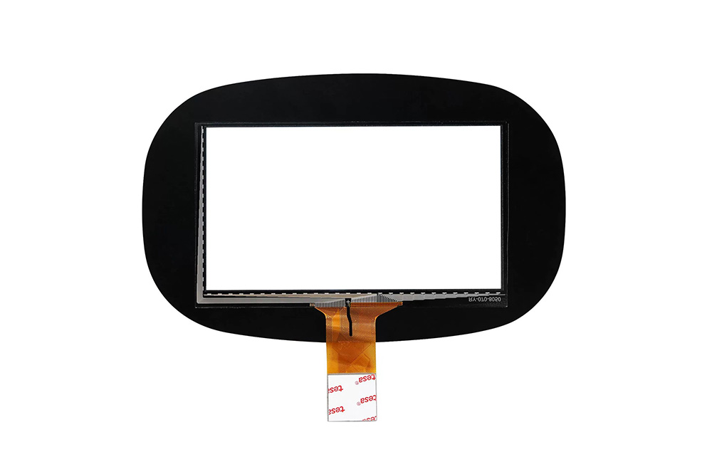 Industrial Transparent Touchscreen Panels , Touch Display Module With Electrical Circuit