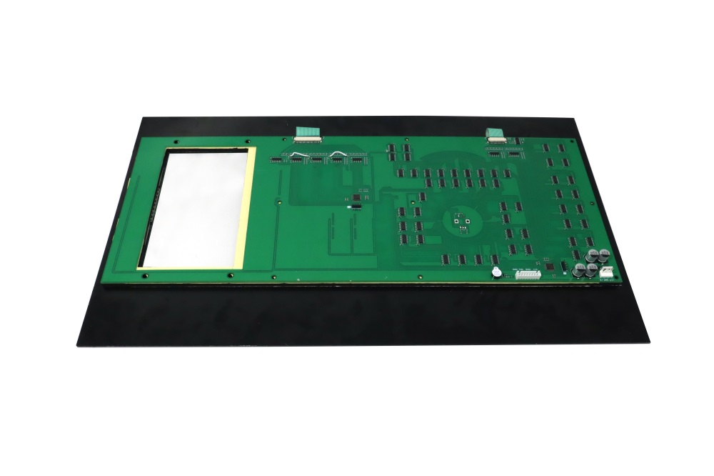 Aluminum Backe Backpanel Membrane Switches With Screws And FPC Circuit Berg Connector