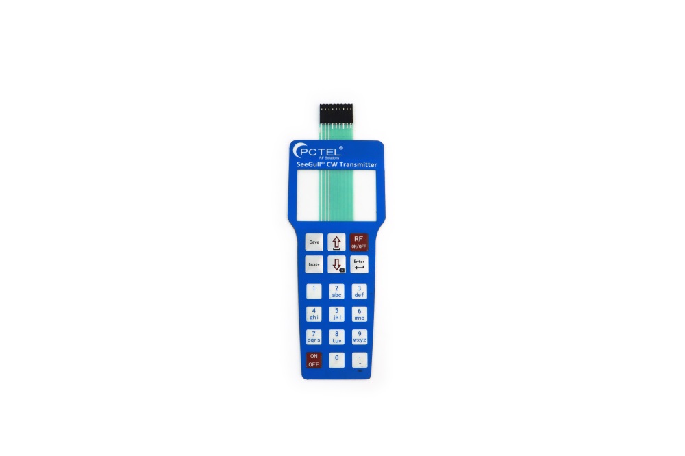 ISO Flexible Membrane Keypad , 3M Adhesive Custom Membrane Switch