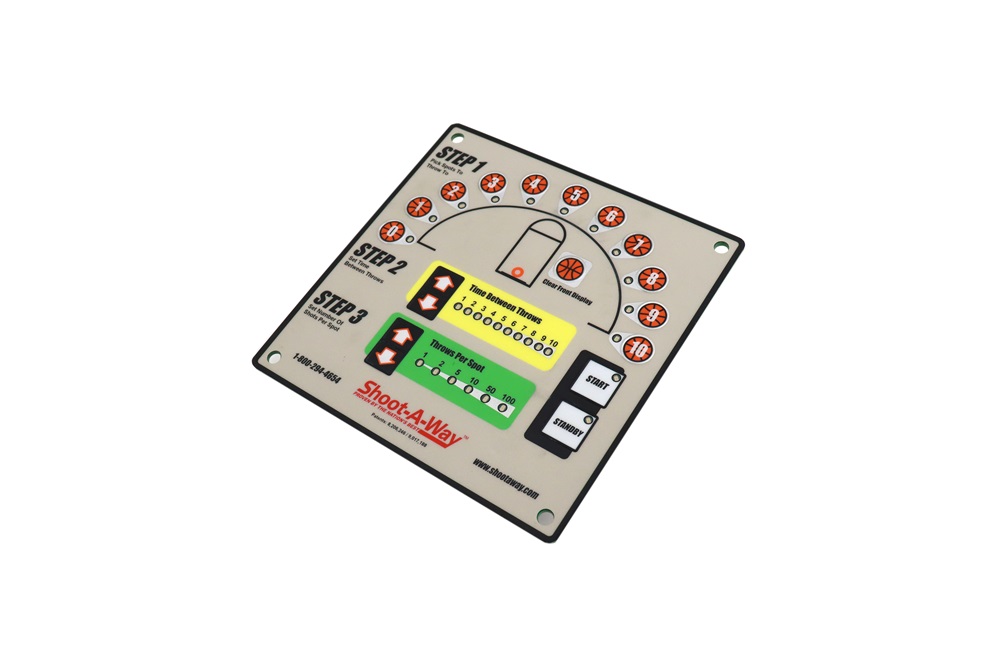 PCB Circuit PCB Membrane Switches Keypad With Silk Screen Printing 3M Adhesive