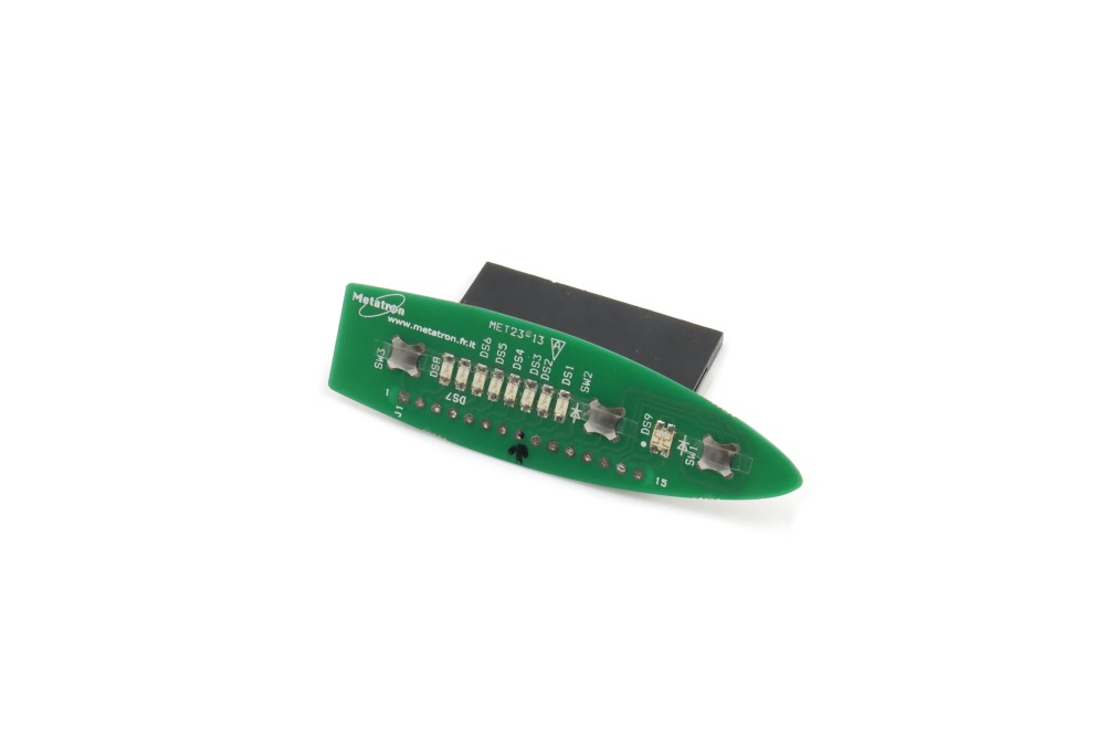 Metal Domes PCB Membrane Switches With 3M Adhesive Soldering Connector