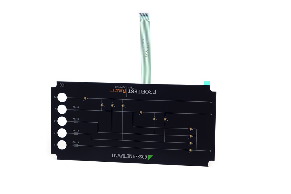 LED Tactile Membrane Switches For Electric Measuring Instrument